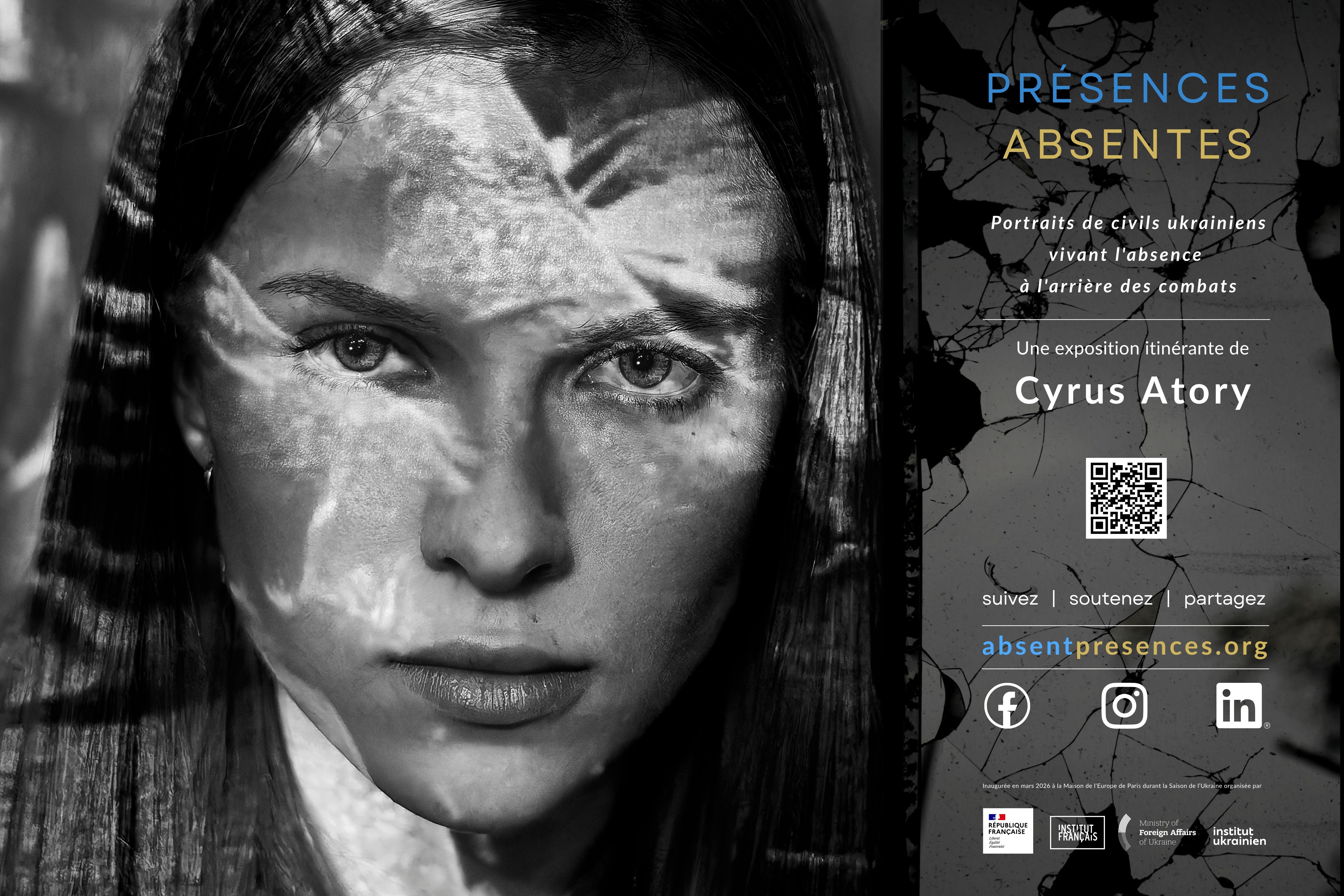 Présences Absentes, exposition itinérante de Cyrus Atory