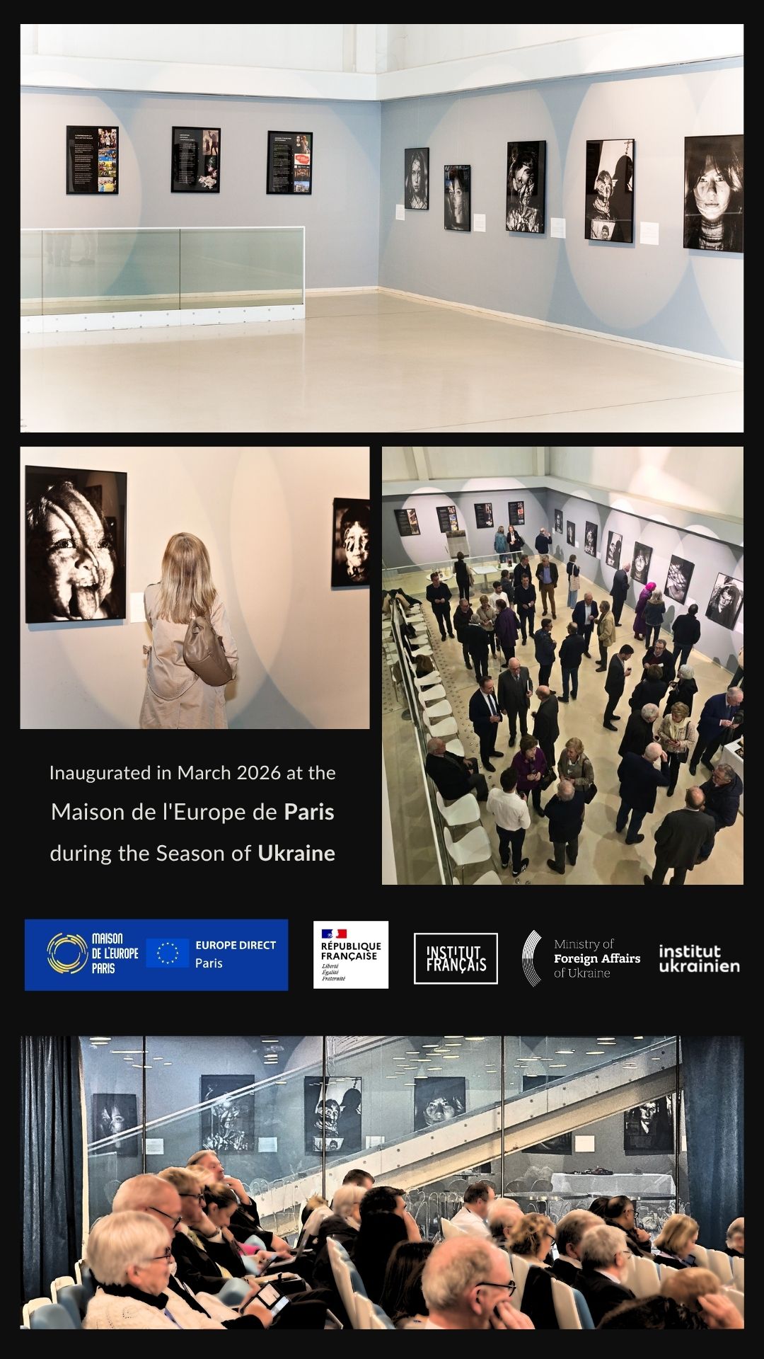 Inaugural exhibition, Maison de l'Europe de Paris, March 2026