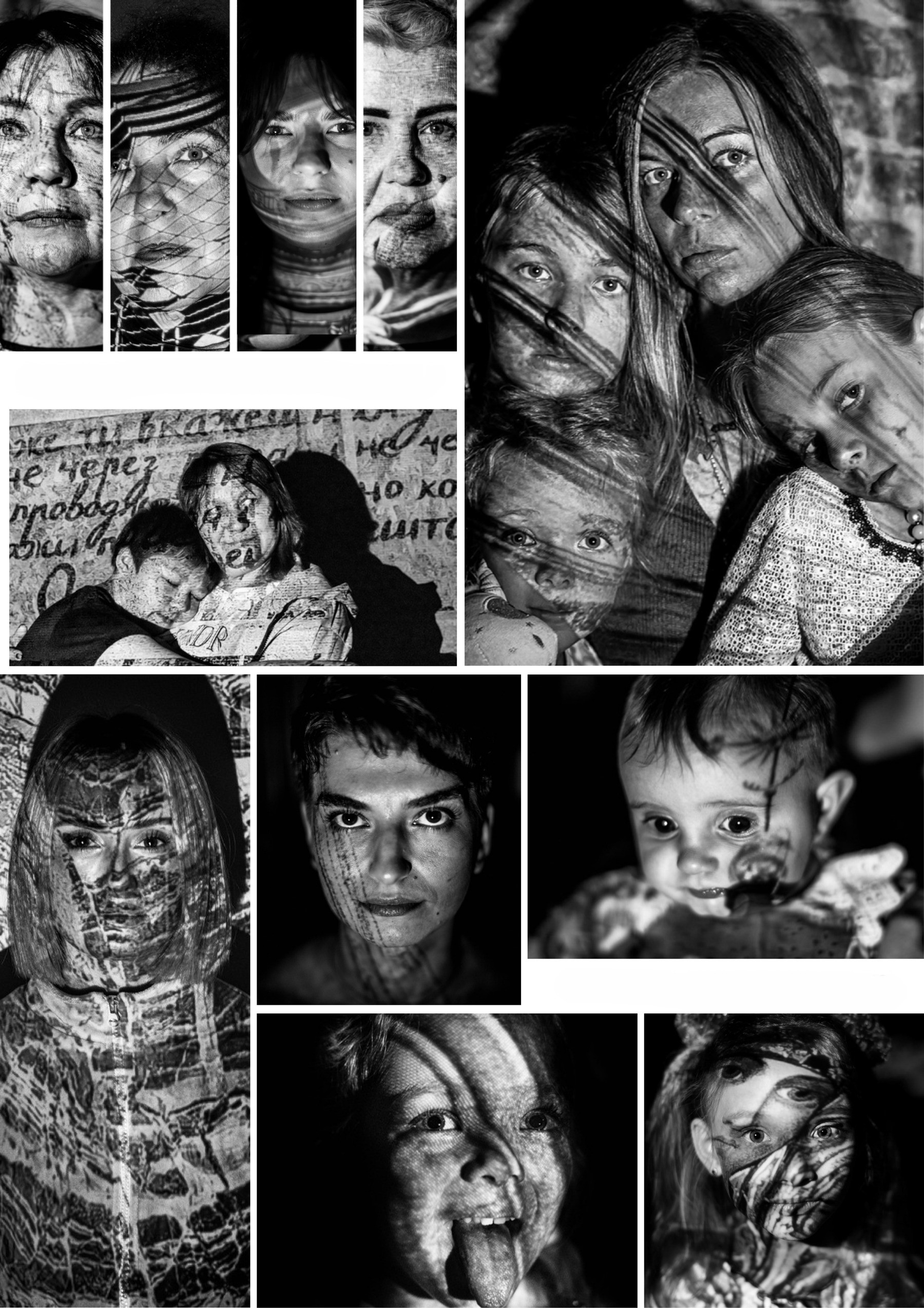 Portraits — familles de soldats